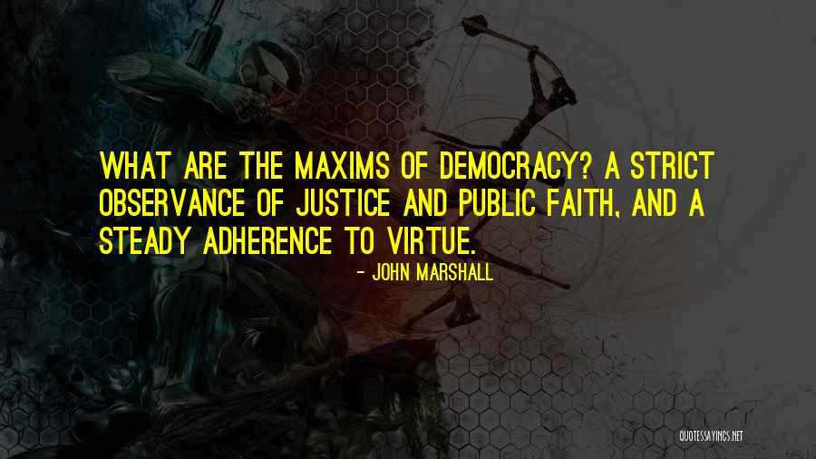 John Marshall Quotes 1334453