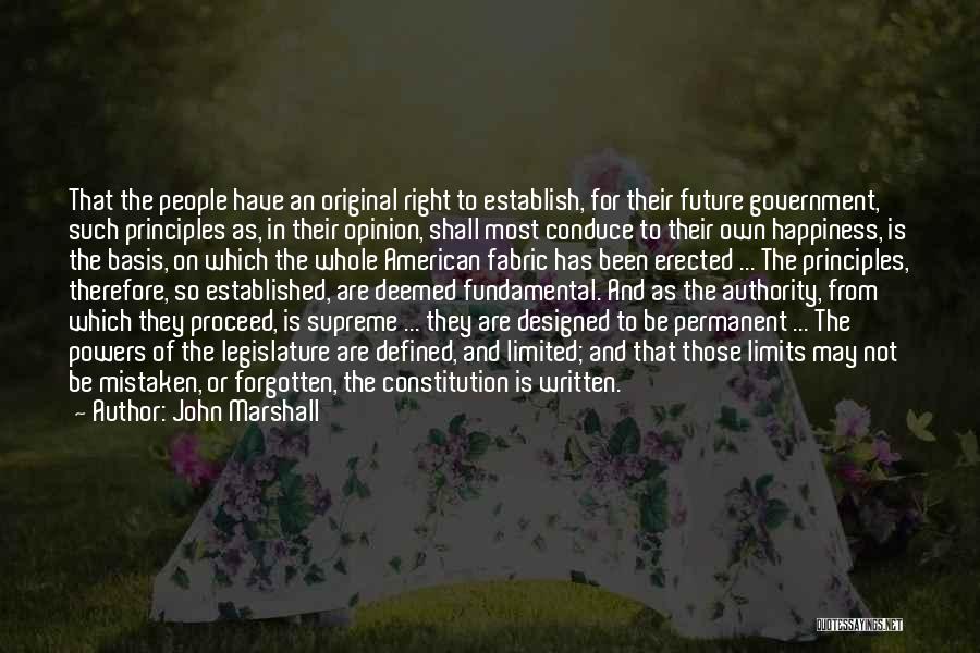 John Marshall Quotes 1474492