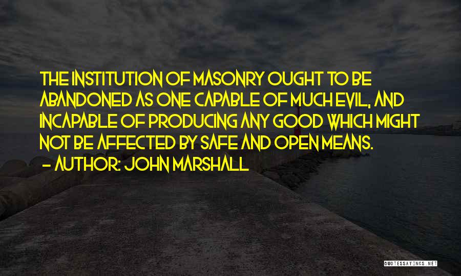 John Marshall Quotes 1596183
