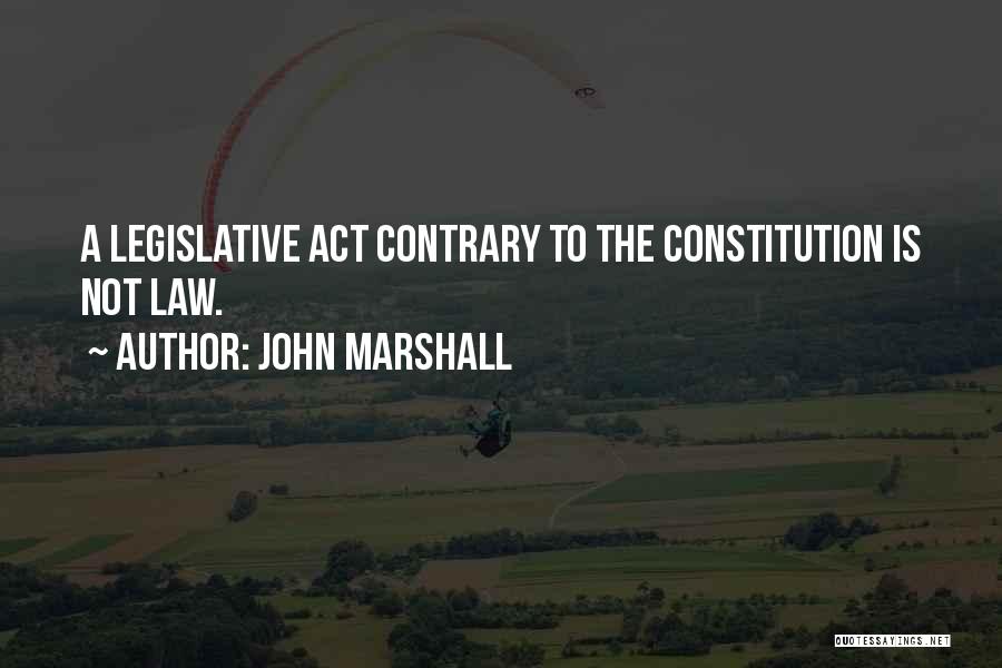 John Marshall Quotes 363300
