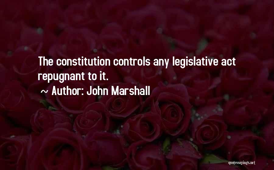 John Marshall Quotes 410408