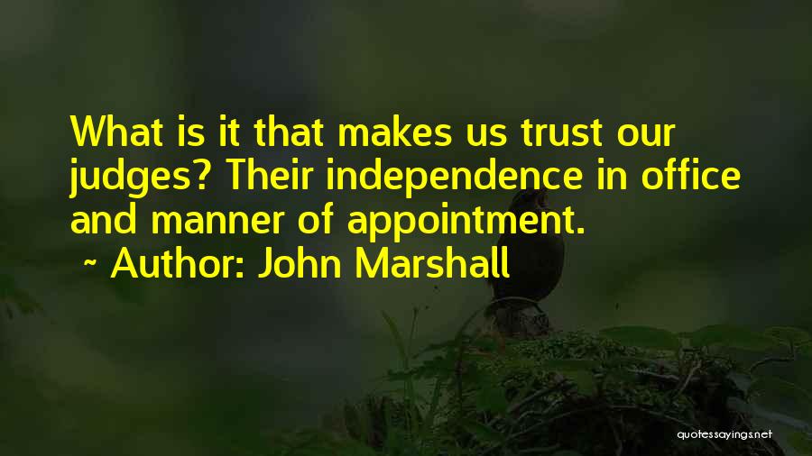 John Marshall Quotes 850549
