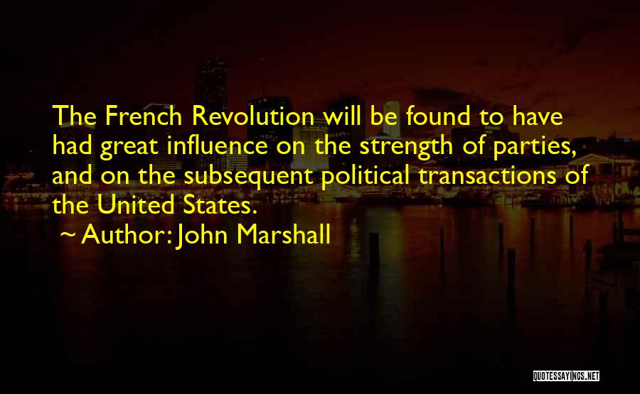 John Marshall Quotes 892293