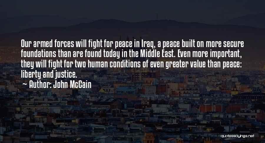 John Mccain Iraq Quotes By John McCain