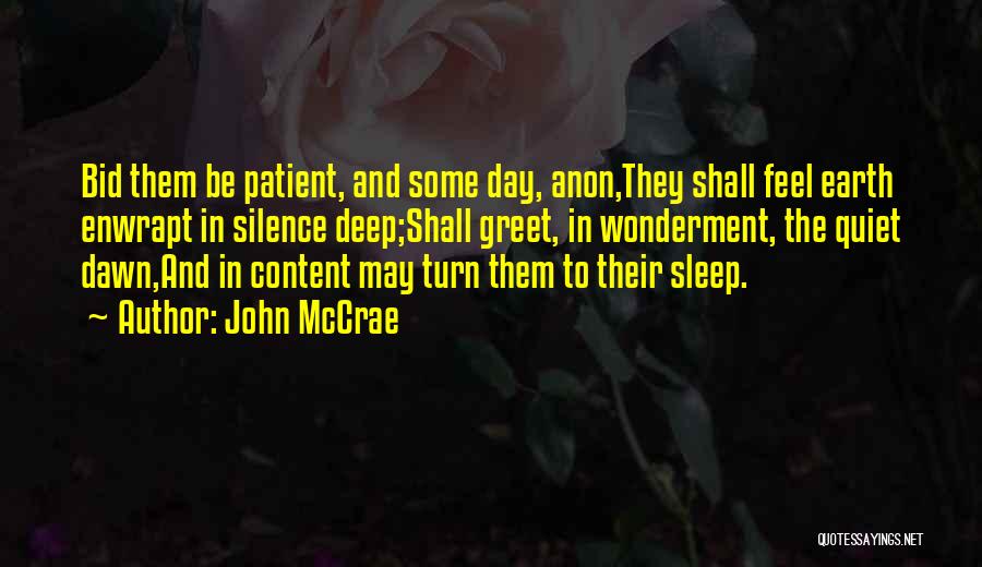 John McCrae Quotes 1642796