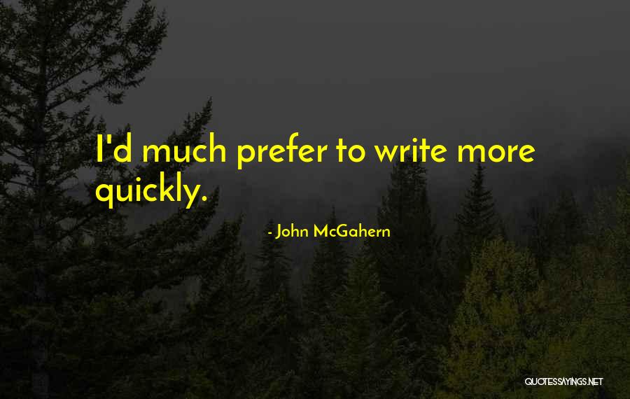 John McGahern Quotes 1205919 John McGahern Quotes 1205919