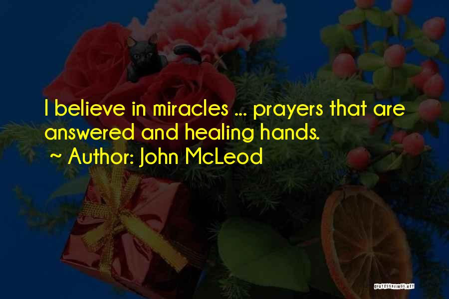 John McLeod Quotes 496016
