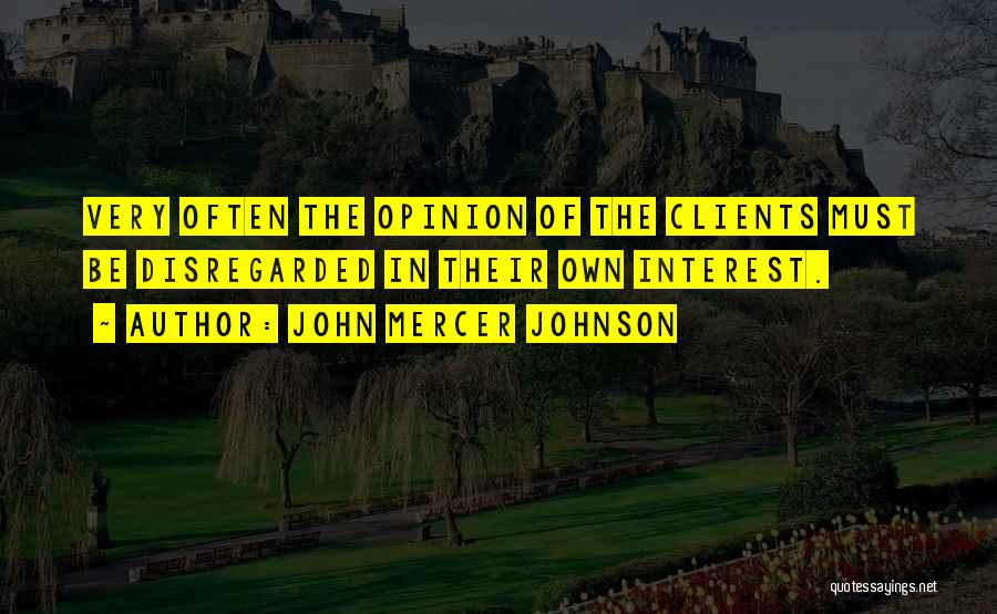 John Mercer Johnson Quotes 1495173