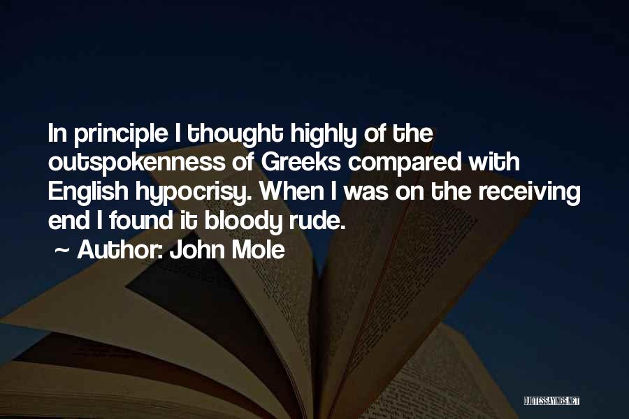 John Mole Quotes 884951