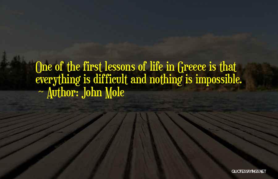 John Mole Quotes 924280