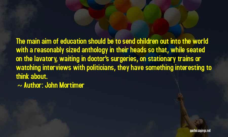 John Mortimer Quotes 1213046