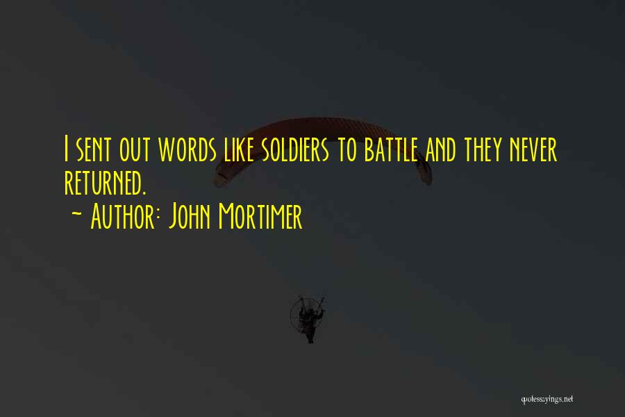 John Mortimer Quotes 2030834