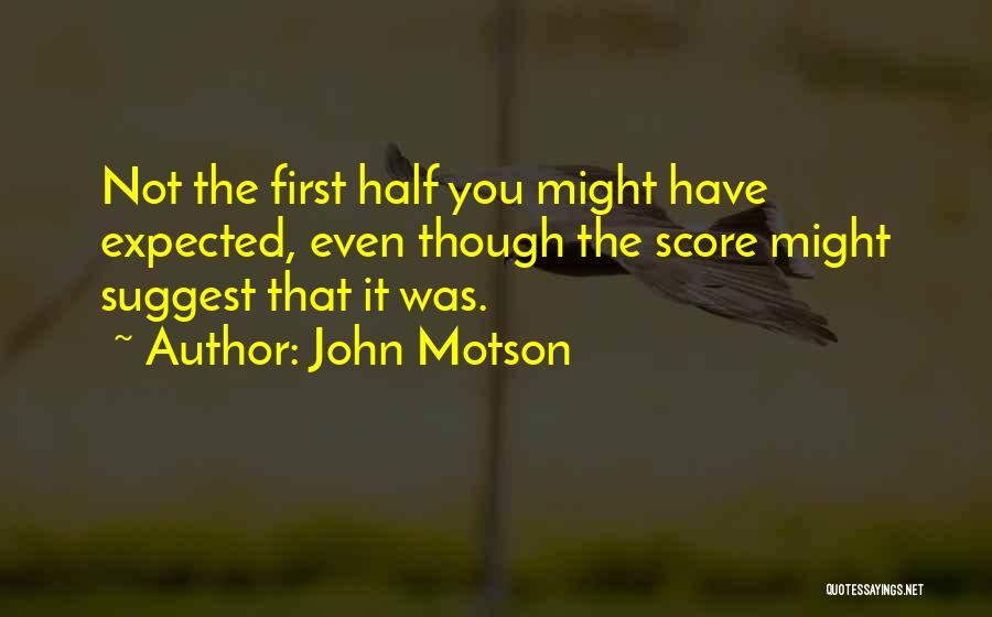 John Motson Quotes 215972