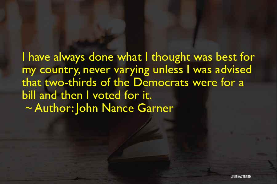 John Nance Garner Quotes 2189841