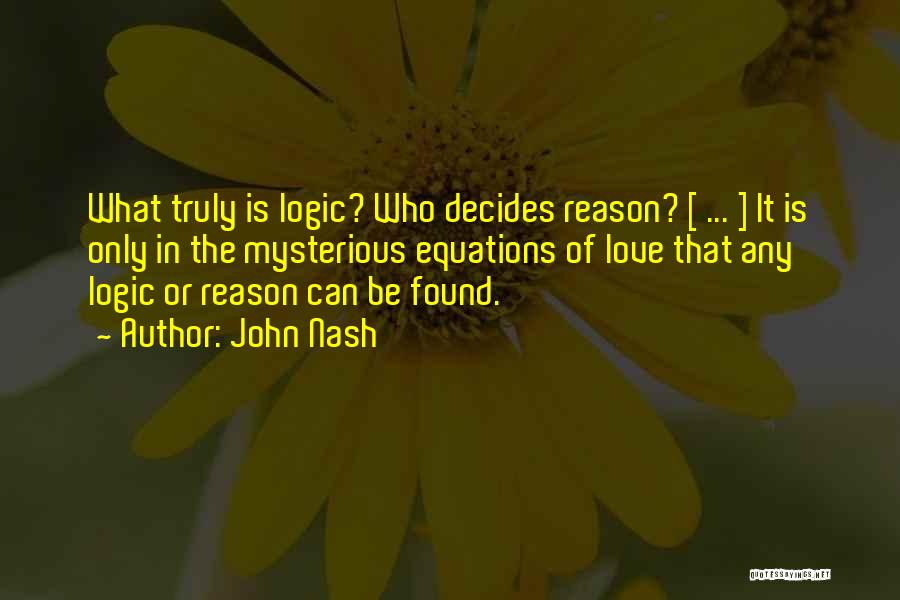 John Nash Quotes 288058