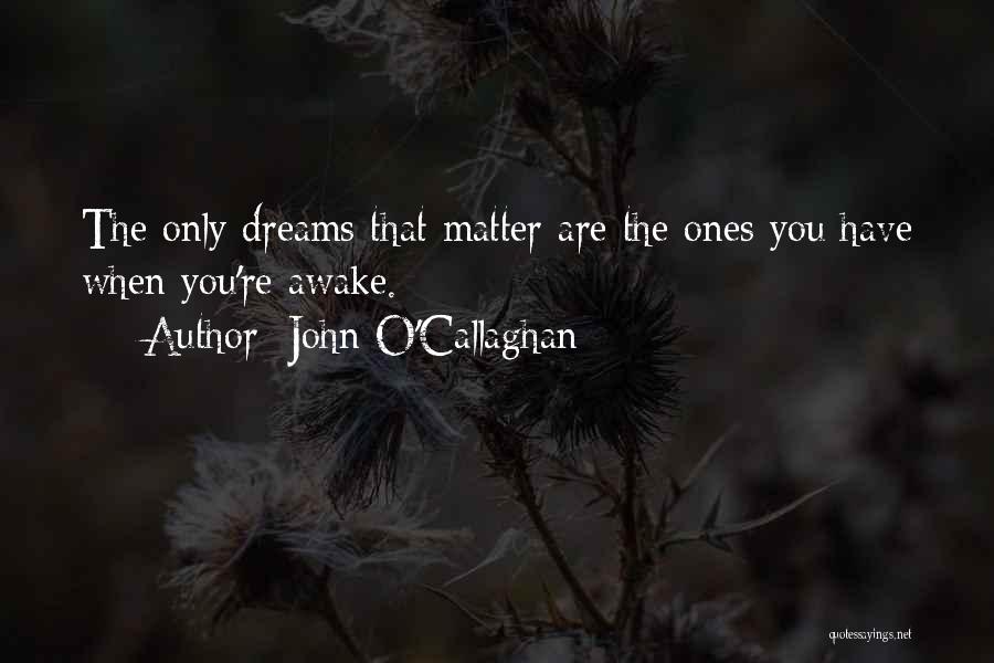 John O'Callaghan Quotes 301922