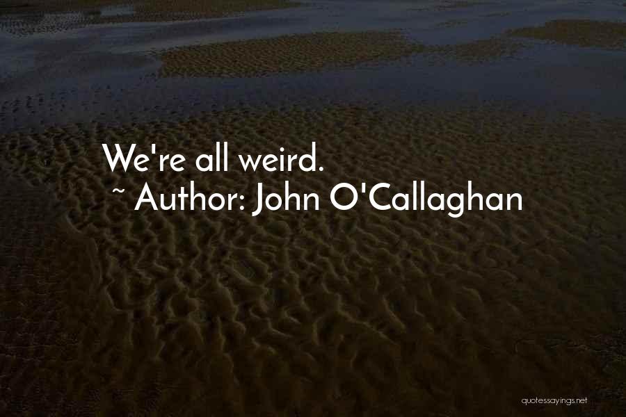 John O'callaghan The Maine Quotes By John O'Callaghan