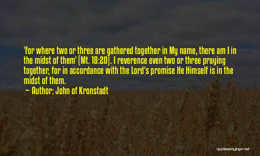 John Of Kronstadt Quotes 775636