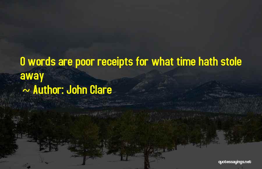 John O'shea Quotes By John Clare