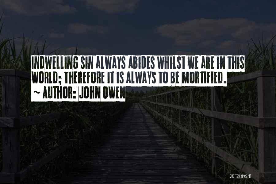 John Owen Quotes 358042