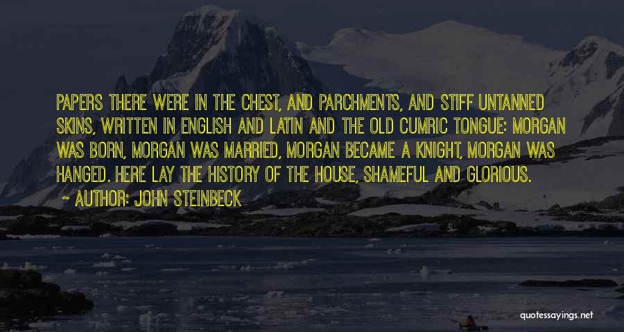 John P Morgan Quotes By John Steinbeck