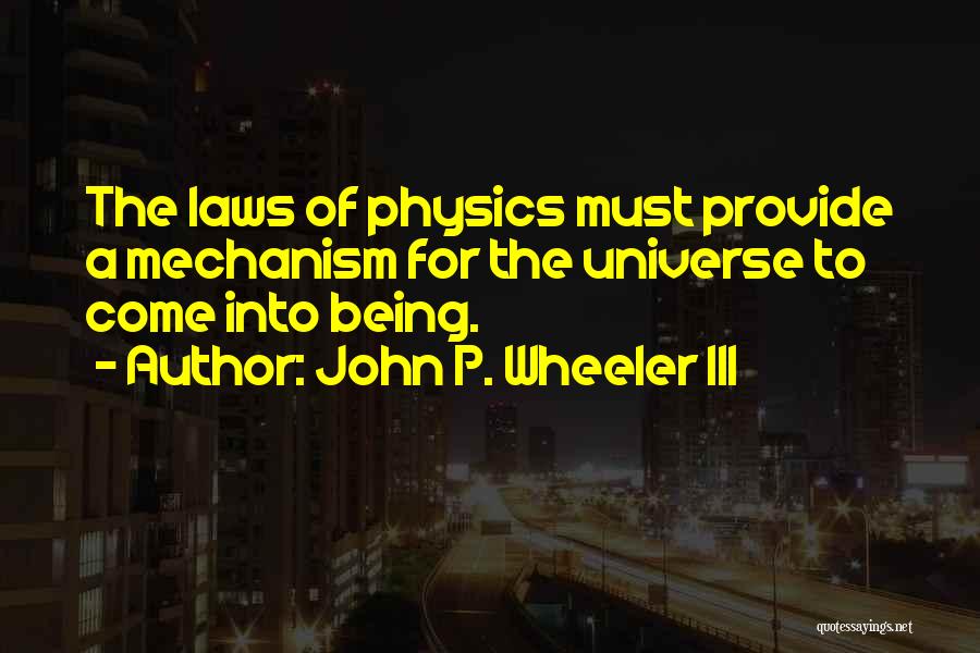 John P. Wheeler III Quotes 362541