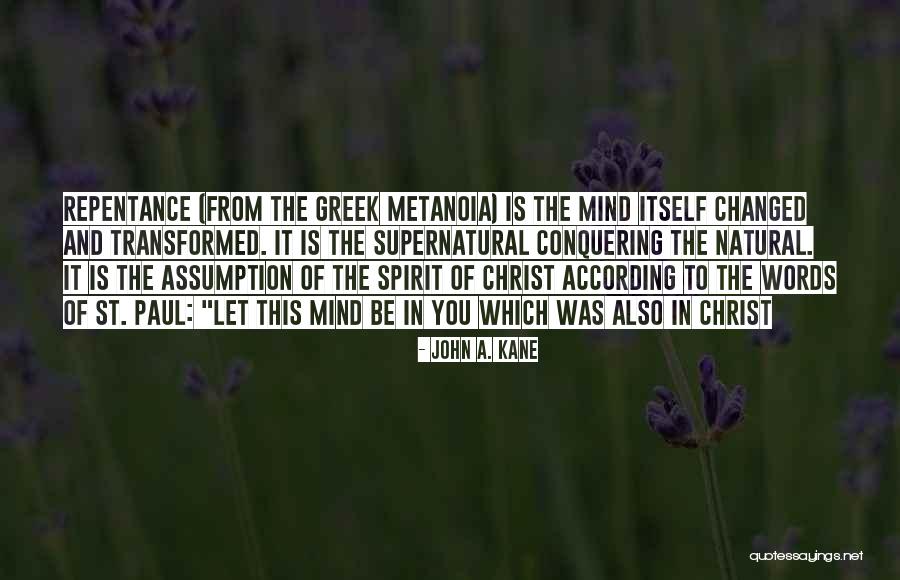 John Paul Quotes By John A. Kane