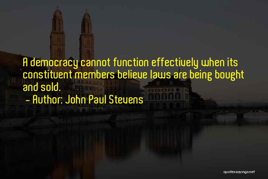 John Paul Stevens Quotes 940781