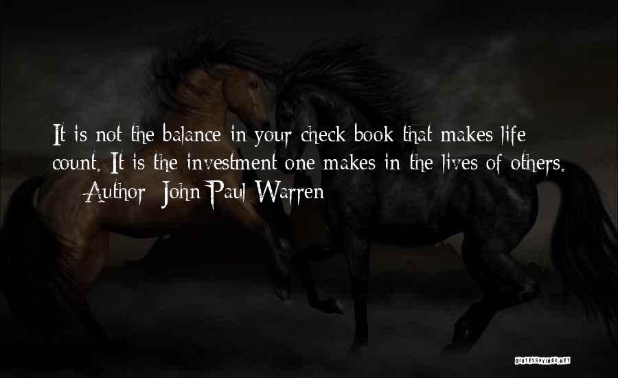 John Paul Warren Quotes 1523127