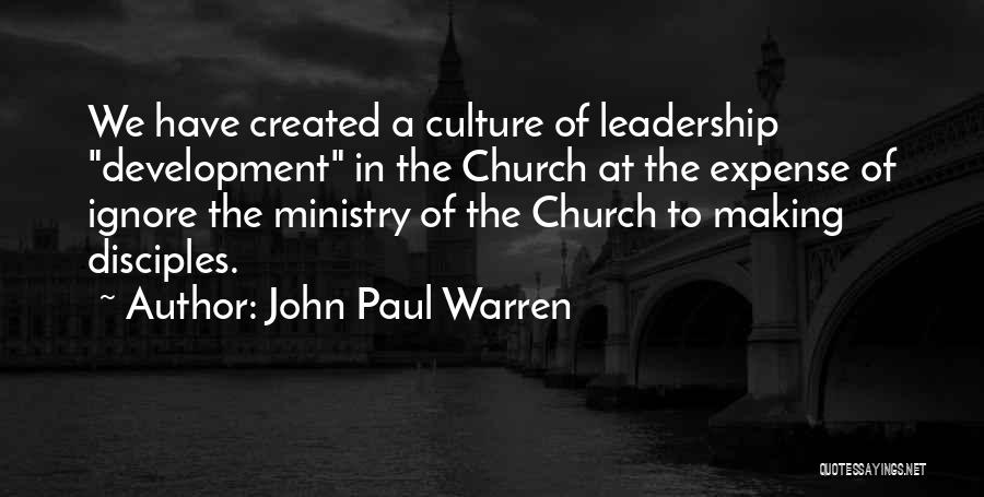 John Paul Warren Quotes 580493