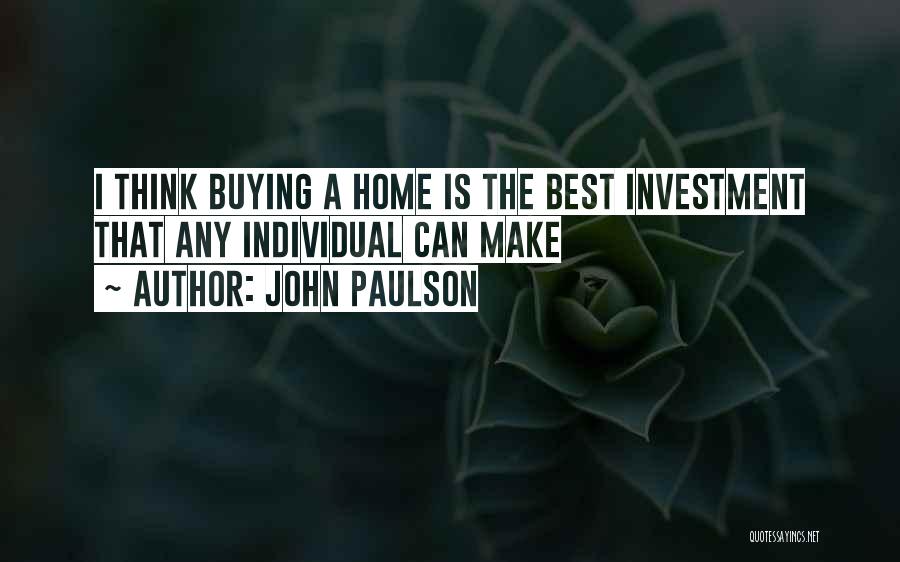 John Paulson Quotes 355637