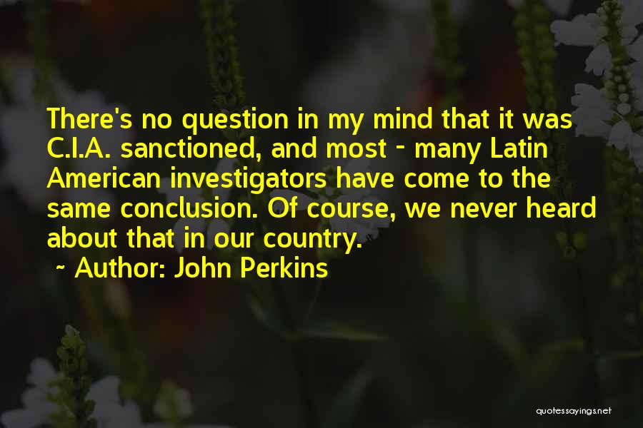 John Perkins Quotes 931622