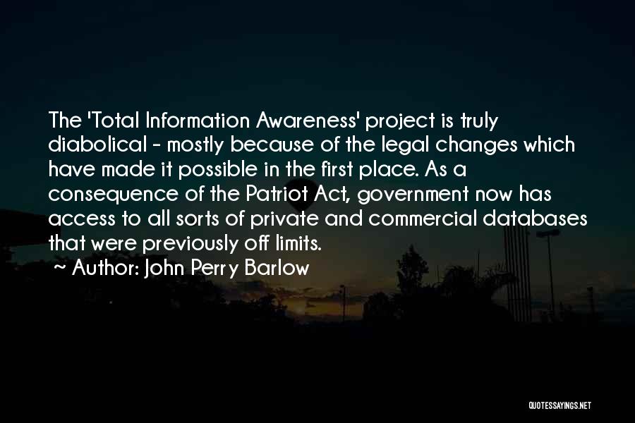 John Perry Barlow Quotes 248285