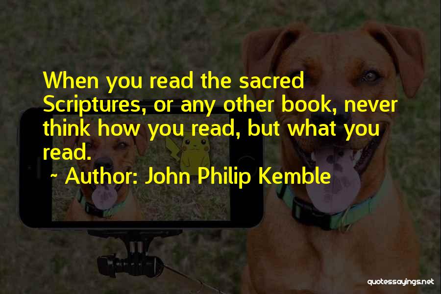 John Philip Kemble Quotes 1653274