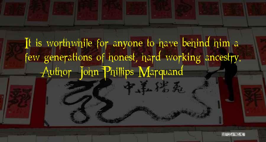 John Phillips Marquand Quotes 400625