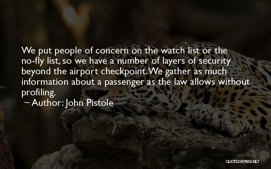 John Pistole Quotes 661106