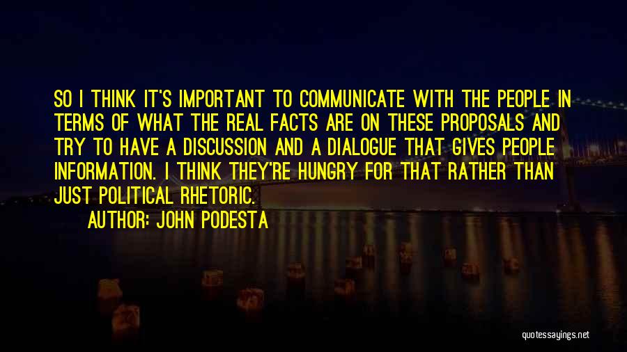 John Podesta Quotes 1807623