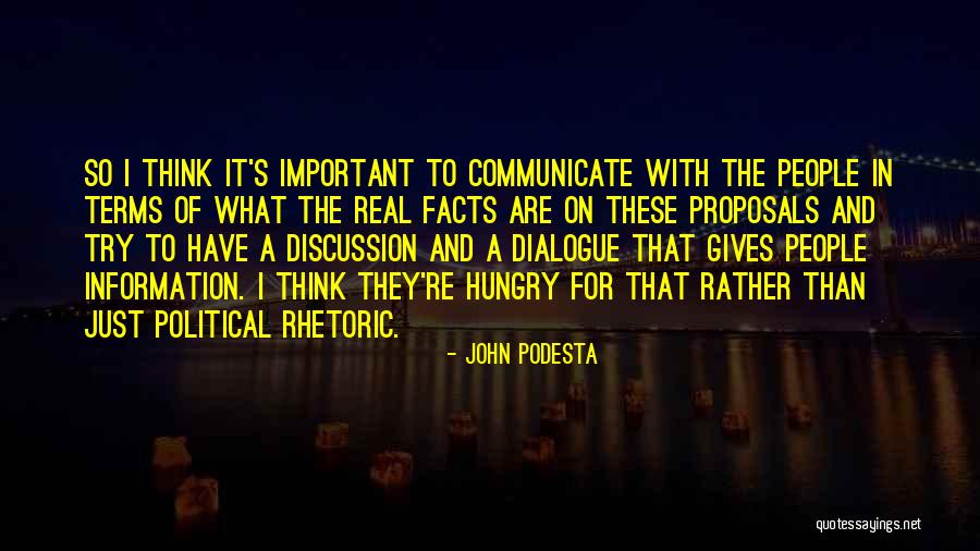 John Podesta Quotes 1807623 John Podesta Quotes 1807623