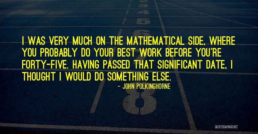 John Polkinghorne Quotes 1154466