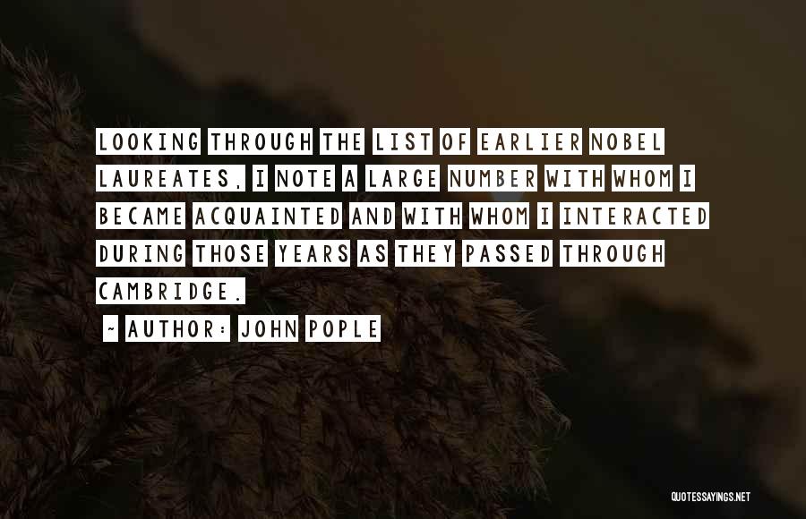 John Pople Quotes 1456752