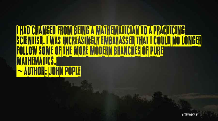 John Pople Quotes 871303