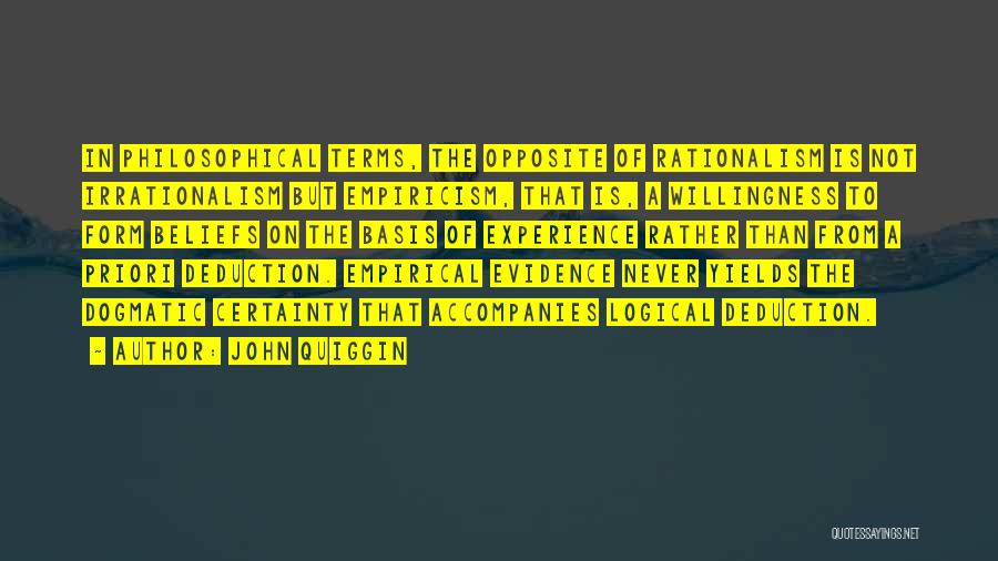 John Quiggin Quotes 460617