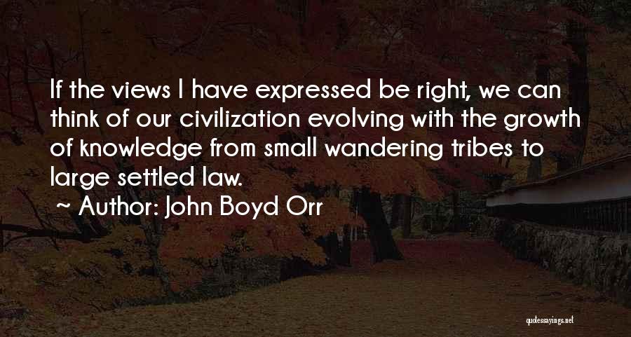 John R Boyd Quotes By John Boyd Orr