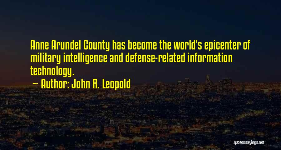 John R. Leopold Quotes 1511477