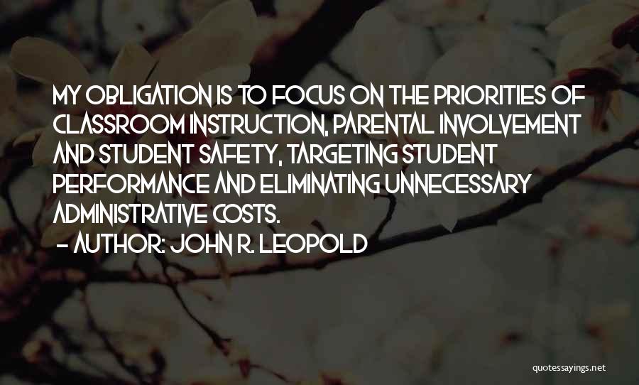 John R. Leopold Quotes 285030