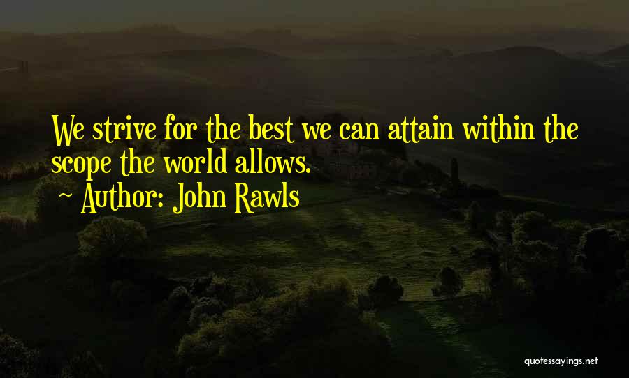 John Rawls Quotes 1649499