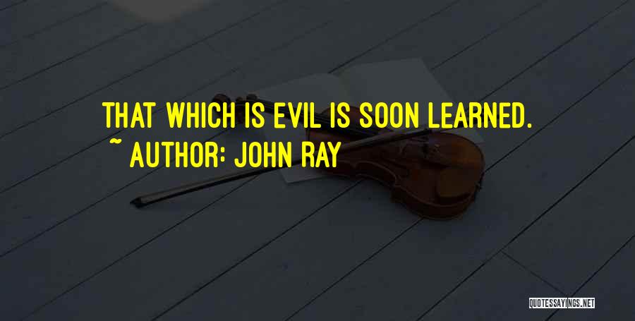 John Ray Quotes 214986