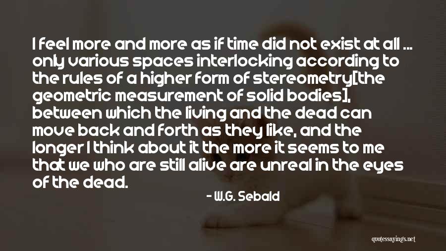 John Rex Elementary Quotes By W.G. Sebald John Rex Elementary Quotes By W.G. Sebald