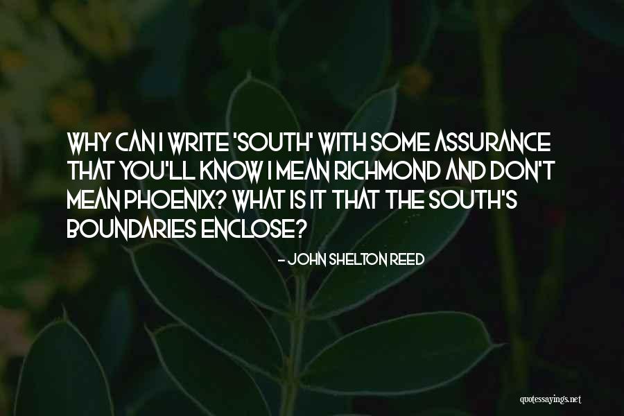 John Richmond Quotes By John Shelton Reed John Richmond Quotes By John Shelton Reed