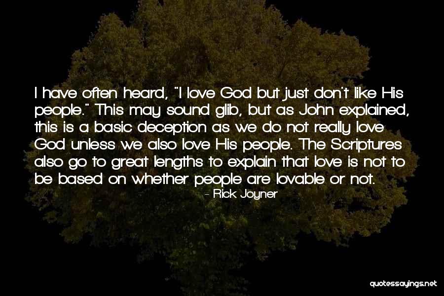 John Rick Quotes By Rick Joyner John Rick Quotes By Rick Joyner